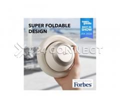 Anker Space One Wireless Over-Ear Back Headphones (Cream - Image 3/5