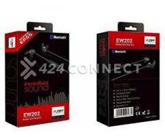 F&D EW201 Extra Bass In-ear Wireless Earphones With Mic(Black)