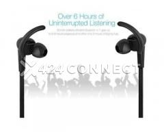 F&D EW201 Extra Bass In-ear Wireless Earphones With Mic(Black) - Image 4/5